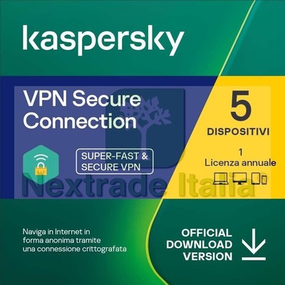 VPN SECURE CONNECTION 2024 5 GERÄTE 1 JAHR