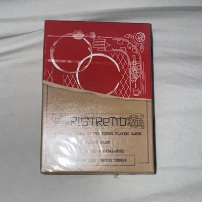 NEU Ristretto Tricky Roast Spielkarten Poker Deck Cartamundi Custom Limitiert
