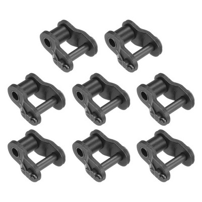 8Pcs 16B-1 Chain Offset Half Link Roller 25.4mm Pitch Master Connector Links