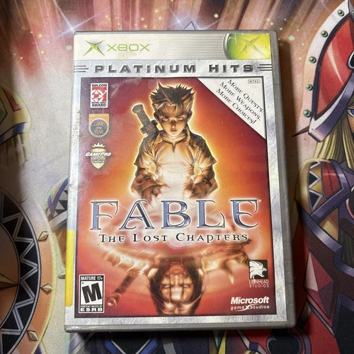 Fable The Lost Chapters Platinum Hits (Microsoft Xbox, 2005) No Manual