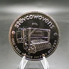 Ultra Rare Engelhard Stevcoknits Silver 1 OZ 999 Fine Toned 1976 Vintage Stevco