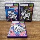 Just Dance 3 4 2017 Bundle Dance Lot (Microsoft Xbox 360) Tested Free Ship