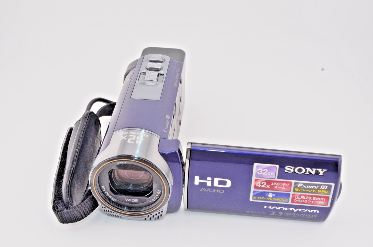 NEAR MINT Sony Handycam HDR-CX180 Digital Video Camera FULLY WORKS