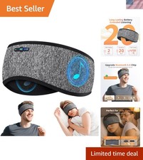 Ultra-Soft Sleep Headphones with Noise Isolation - Perfect for Travel  Fitness