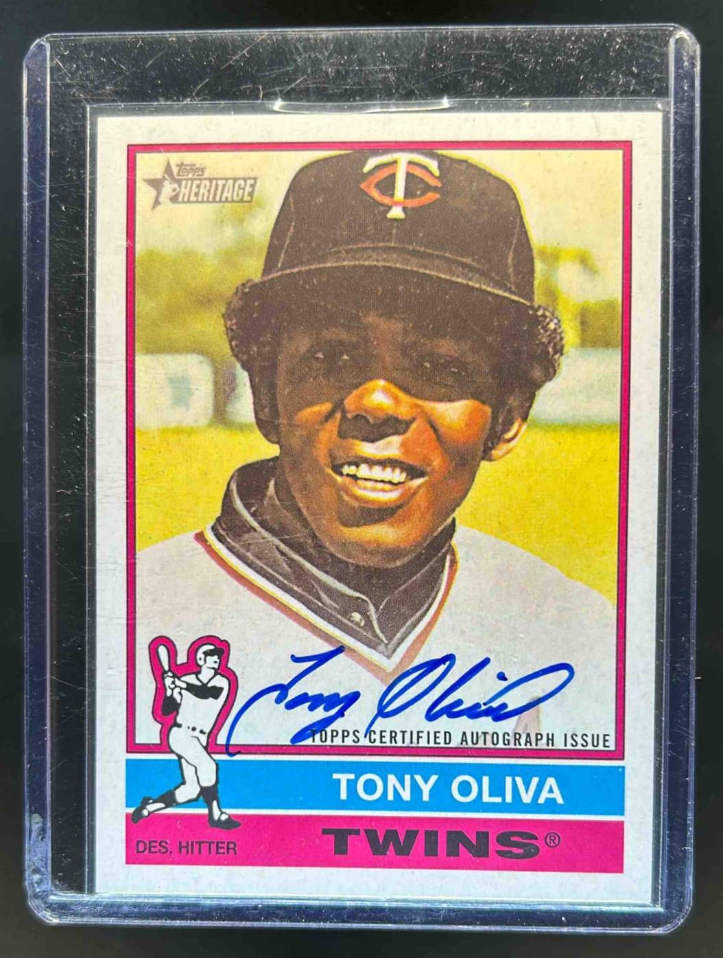2025 Topps Heritage Tony Oliva Real One Auto #ROA-TO Twins