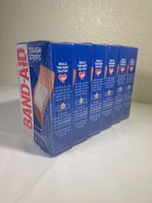Band-Aid TOUGH STRIPS Bandages XL 1-3/4 x 4in 6 boxes