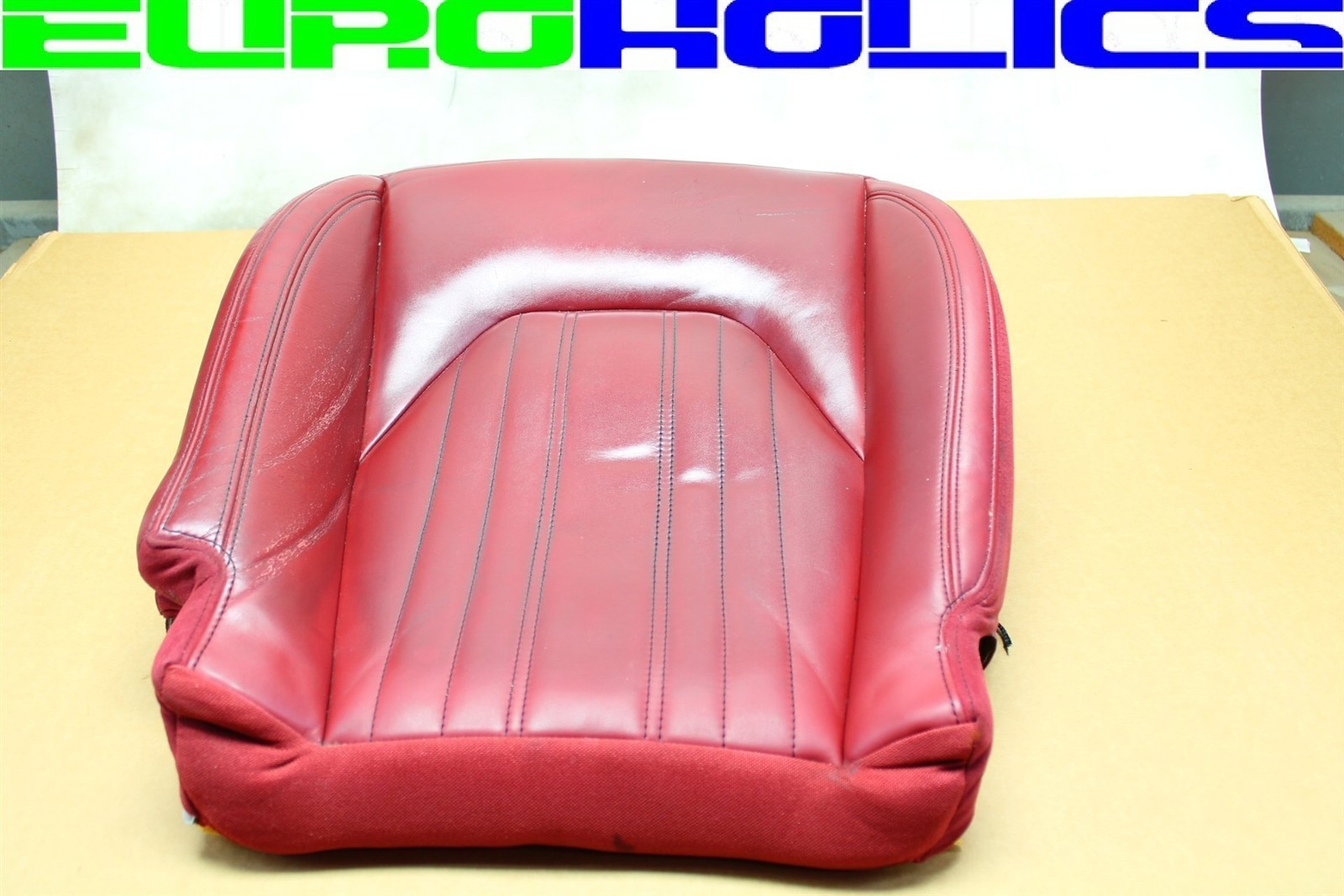 OEM Maserati M157 Ghibli 14-17 Left Front Driver Lower Bottom Seat Cushion RED