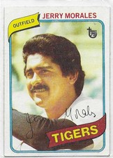 2014 Topps 75th Anniversary Buyback 1980 Jerry Morales Padres/Cubs/Tigers OF