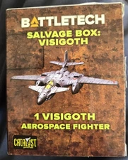 Catalyst Games Battletech Salvage Box: Visigoth Aerospace Fighter SEALED