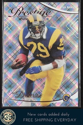 Eric Dickerson 2023 Panini Prestige Xtra Points Diamond #172 Los Angeles Rams