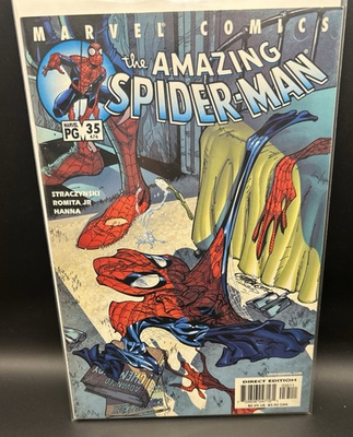 #ad AMAZING SPIDER MAN v2 #35 LGY #476 2001 Marvel J Scott Campbell Cover Art $5.77