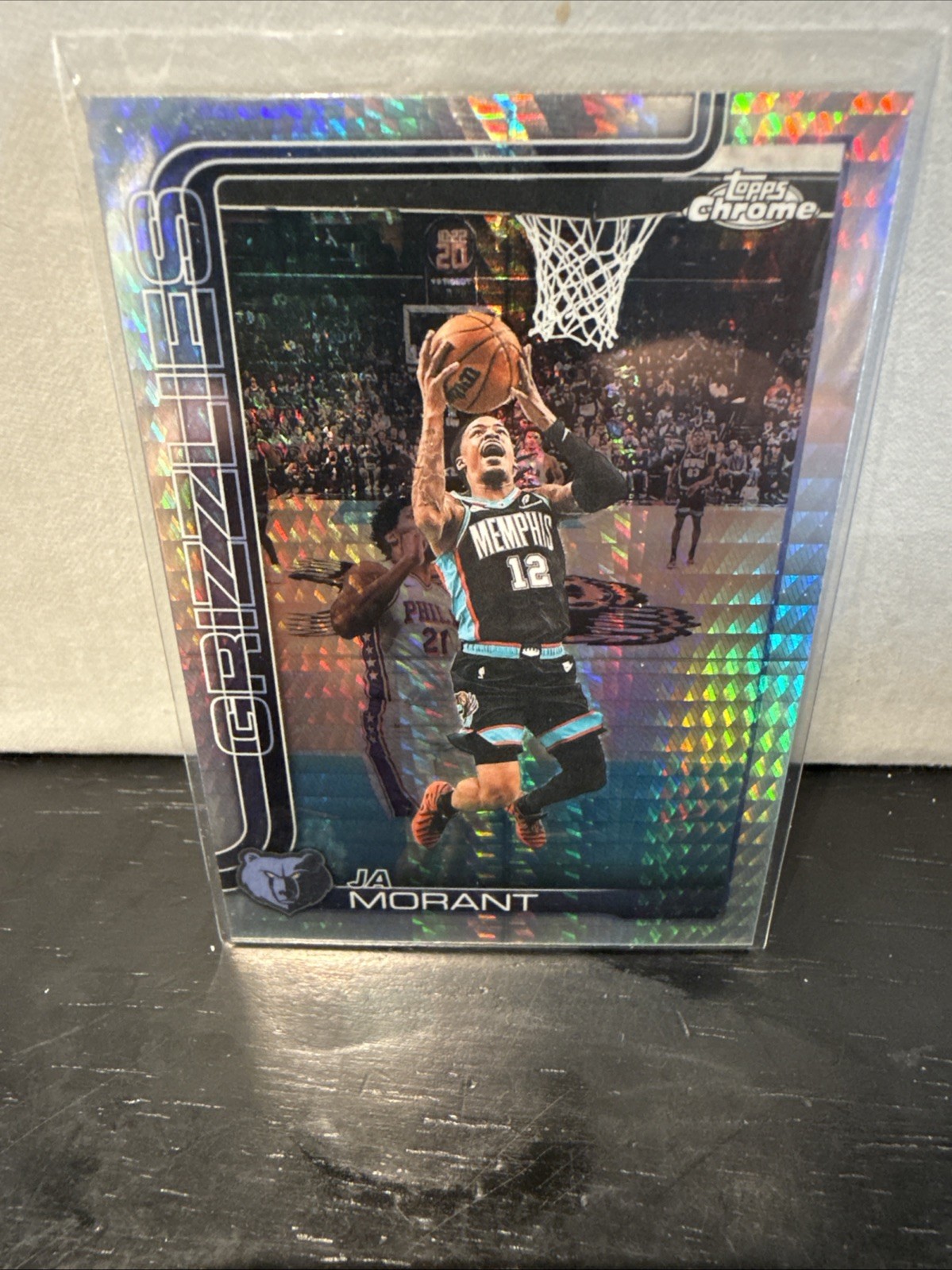 2025-26 Chrome Update Ja Morant Prizm Refractor Grizzlies #29 X