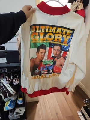 Caesars XL Ultimate Glory Julio Cesar Chavez Oscar De LaHoya Light Jacket 1996