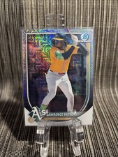 2025 BOWMAN CHROME MEGA BASEBALL MOJO REFRACTOR LAWRENCE BUTLER ATHLETICS #65