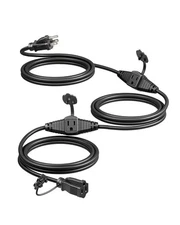 DEWENWILS  25 Ft Outdoor Extension Cord,16/3 SJTW Weatherproof Wire for Outdoor