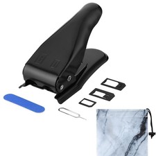 Cosmos Universal Sim Card Cutter, 2 in 1 Standard SIM/Micro SIM Cutter...