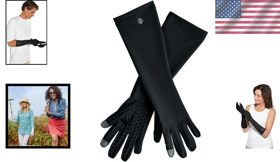 Мужские УФ-солнцезащитные перчатки средней длины Bona — мягкие, легкие, с сенсорным экраном - Изображение 2 из 4