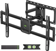 USX MOUNT Full Motion TV Wall Mount for 42-86" TVs | Dual Swivel Tilt 6-Arm