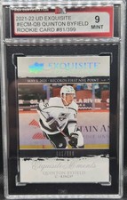 21-22 Exquisite Collection Quinton Byfield Rookie #/399 🚨🚨🚨 KSA 9 Mint