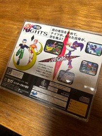 NiGHTS into Dreams Sega Saturn SS Japan Import Sonic Team Action Game Tested