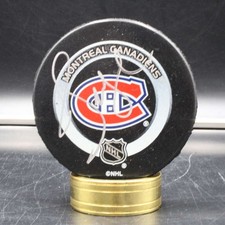 Alexei Kovalev Signed Hockey Puck Montreal Canadiens Autograph Auto D13989