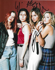 * THE BEACHES * signed 8x10 photo * BLAME MY EX * NO HARD FEELINGS * COA *