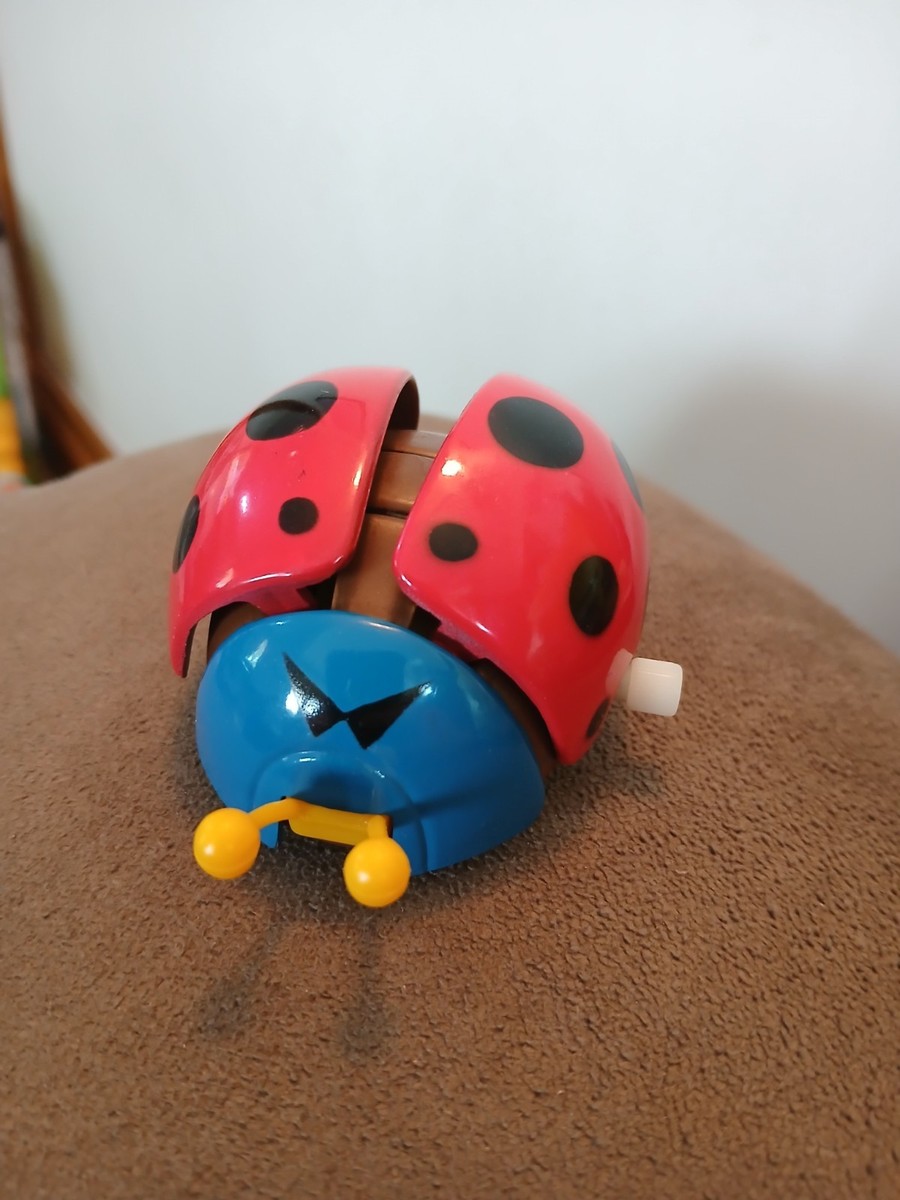 Red Lady Bug Wind Up Toy works | eBay