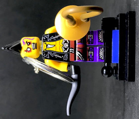 LEGO KEYCHAIN KEYRING EYEZOR WARRIOR IDEAL PRESENT NINJAGO &copy; 32