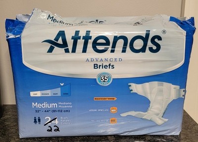 22 Attends Advanced Severe Absorbency Briefs Size M
