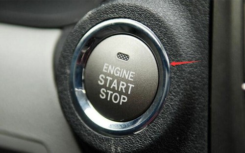 For Lexus IS250 350 06-2013 Real Carbon Fiber Start Button Ignition Switch Cover - Picture 7 of 7