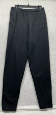 Joah Brown Mens Size M Black Terry Fleece Pullover Sweatpants T3 