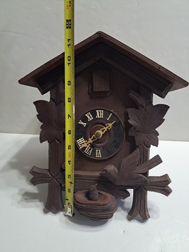 Vintage German Coo Coo Clock As Is Parts Only - Bild 9 von 17