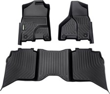 Floor Mats Fit For 2013-2018 Dodge Ram Crew Cab - Durable Protection For Interio Floor Mats Fit For 2013-2018 Dodge Ram Crew Cab - Durable Protection For Interio