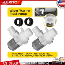 Pair Windshield Washer Fluid Pump For Peterbilt 320 365 Kenworth T680 T4695001 P