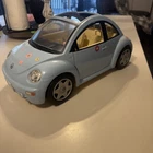 Vintage Lt Blue Barbie VW Beetle Volkswagen Bug Mattel 2000 No Keys