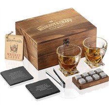Whisky Gläser Whisky Geschenkset Weihnachtsgeschenke für Männer