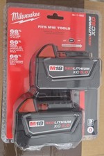 Milwaukee 48-11-1850 M18 XC 5.0 AH 18 Volt Capacity Battery 2 PACK 48-11-1852