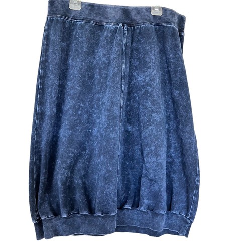 Hard Tail Forever blue denim jersey skirt size XL - Picture 2 of 8