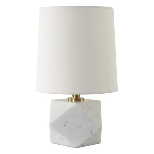 Uttermost 30415-1 A Cut Above 15" Tall Buffet Table Lamp - White - Picture 2 of 5