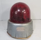 Vintage Federal 173-D Glass Dome Light Display Collectible Industrial Decor 10"