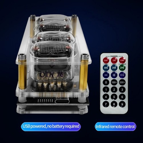 IN12 Digital Tube Nixie Clock featuring Unique Colorful Light and Design - Photo 12/12