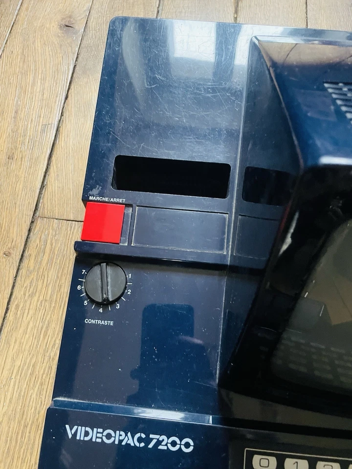 RETROGAMING PHILIPS VIDEOPAC G 7200 Fonctionne + 2 Manettes Voir Description - Imagen 4 de 4