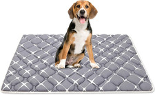 Dog Crate Pad - Ultra Soft, Washable Crate Mat, Anti-Slip Kennel Pad for Small/M
