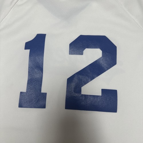 Jersey de béisbol vintage de los Dodgers de Los Ángeles blanco hogar XL hecho en bicicleta en EE. UU. - Imagen 16 de 16