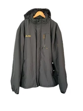 Moerdeng Unco & Boror Hooded Waterproof Jacket Men Size 2XL Black Snow Sport Ski