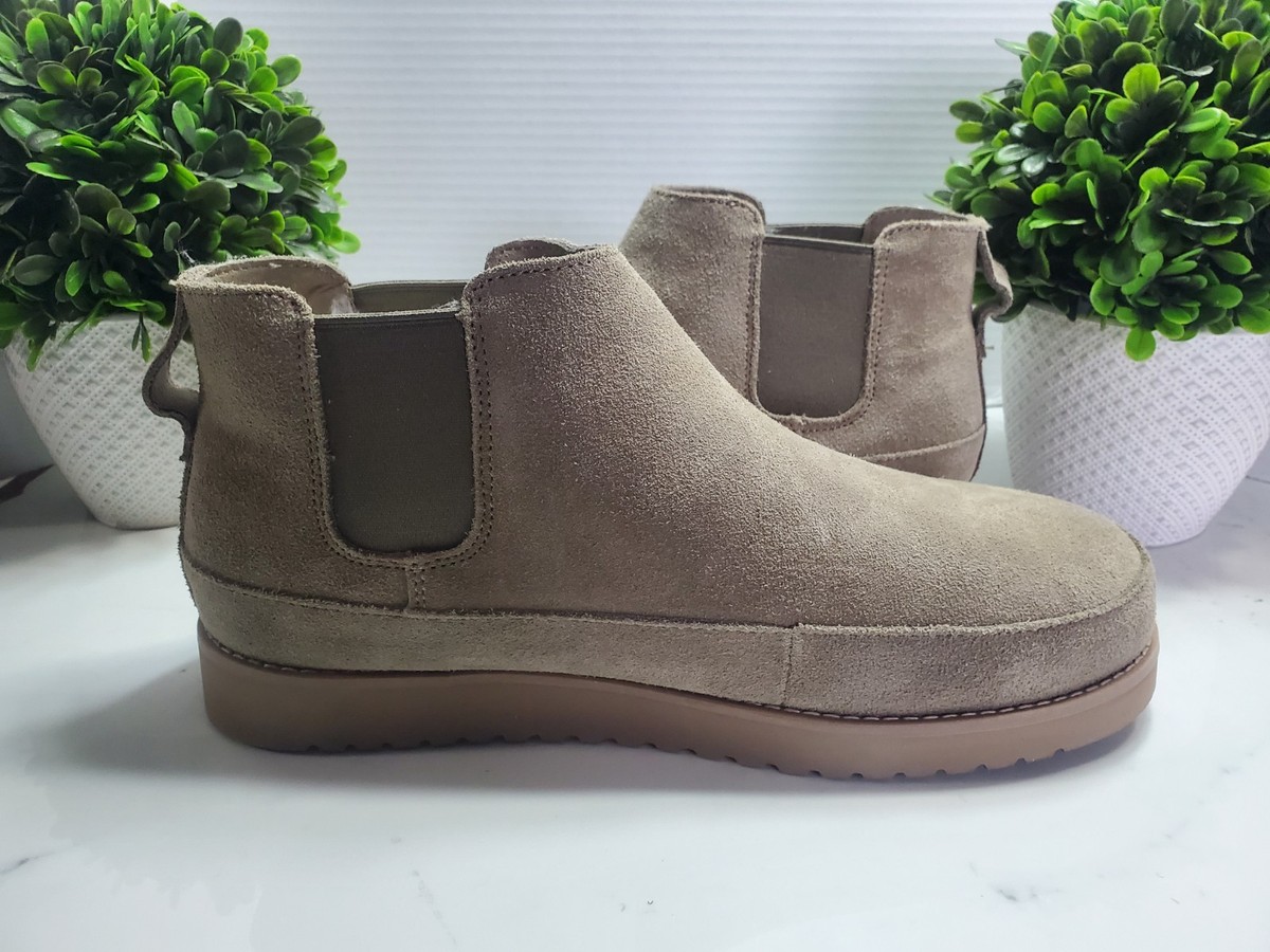 EUC Koolaburra by UGG Kiran shoes mens size 8, EU 41, women’s 9.5 - dune/tan Koolaburra by UGG Suede Slippers - Burree - QVC.com main image 3