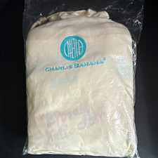 Charlie Banana Hello Cloth Blanket/Diaper Organic Cotton White X-Small 888191