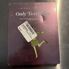 Only Yesterday Limited Edition Steelbook Blu-ray Studio Ghibli New Sealed