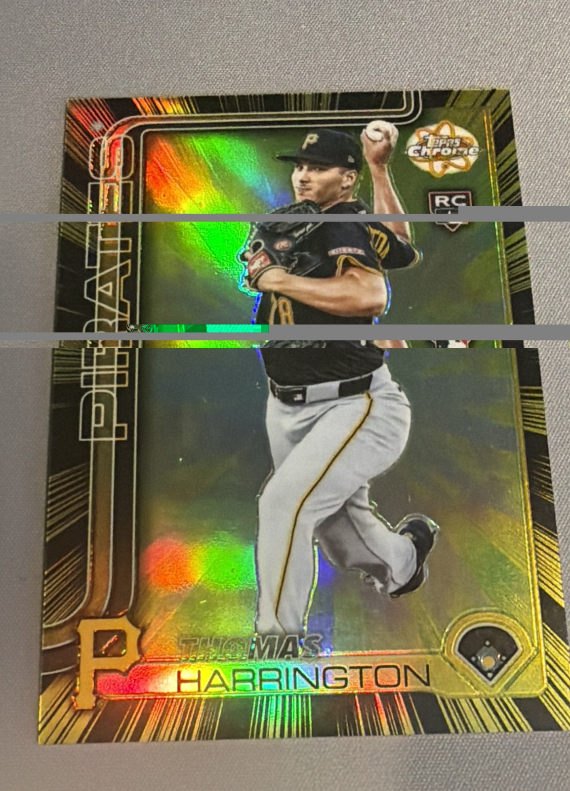 2025 Topps Chrome Update Series - Radiating Rookies Thomas Harrington #RR-27...