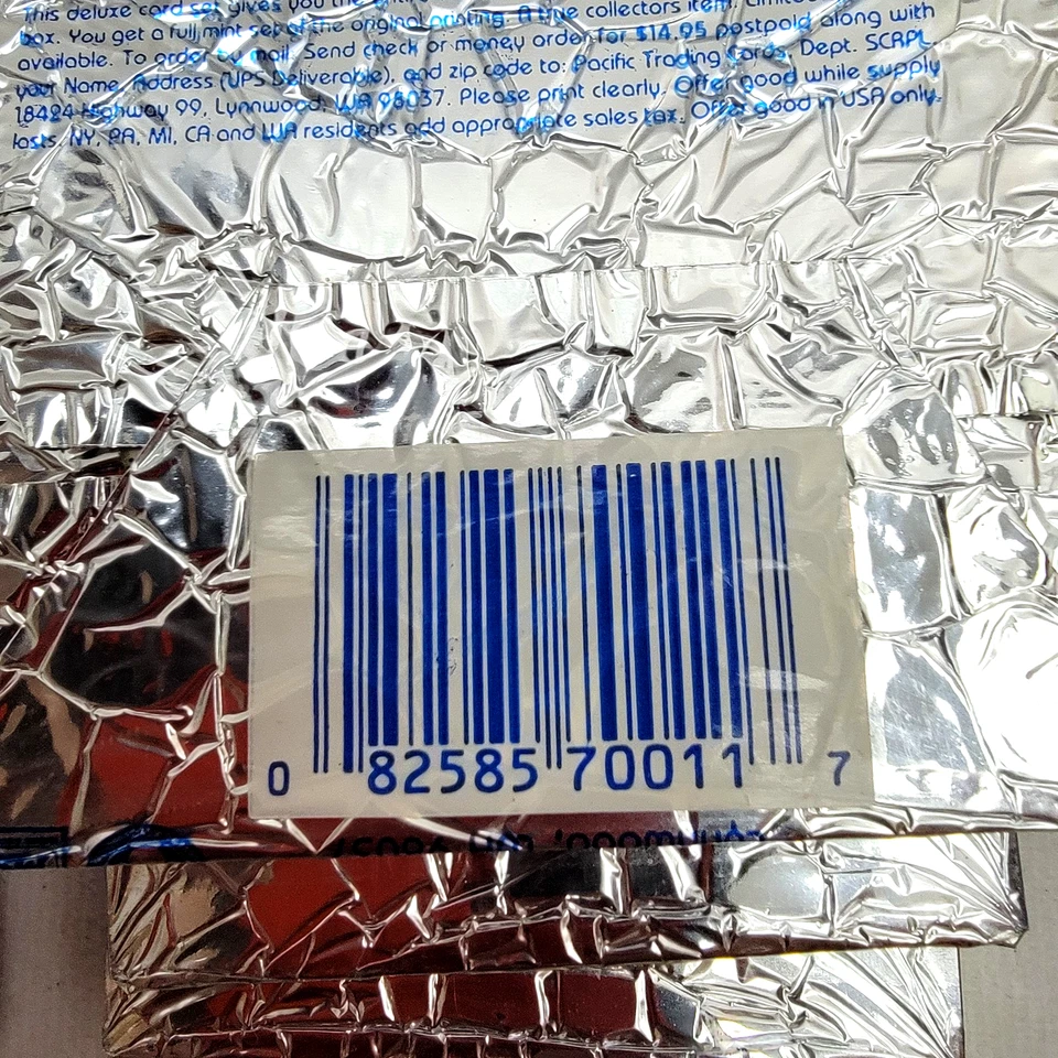 Lote de 20 paquetes de tarjetas de fútbol profesional MSL Pacific 1992 - 19 paquetes sellados, paquete abierto de 1 Foto 3 de 3